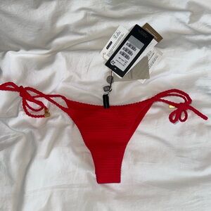 Vix Paula Hermanny Brand new with tags, red bikini bottoms, size small